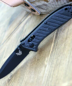 Flash Sale 💯 Benchmade Knives Benchmade 575BK-1 Mini Presidio II, 3.20" CPM-S30V Black Plain Blade, CF-Elite Handle ⌛
