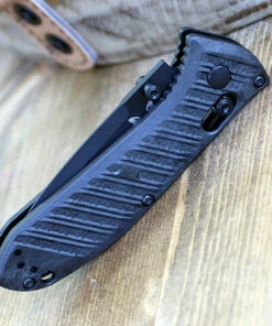 Flash Sale 💯 Benchmade Knives Benchmade 575BK-1 Mini Presidio II, 3.20" CPM-S30V Black Plain Blade, CF-Elite Handle ⌛ -Automatic Knives shop 575bk 1.3 45258.1584540910