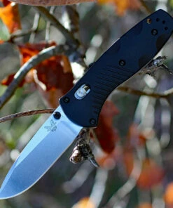 Outlet 🛒 Benchmade Knives Benchmade Mini Barrage 585, 2.91 in. 154CM Stainless Blade, Assisted Opening, Plain Edge ✨