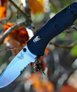 Best Sale ✔️ Benchmade Knives Benchmade Mini Barrage 585S, 2.91 in. 154CM Stainless Blade, Assisted Opening, Combo Edge 🛒