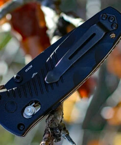 Buy 👍 Benchmade Knives Benchmade Barrage 583SBK, 3.6 in. 154CM Stainless Blade, Assisted Opening, Black Combo Edge 🛒 -Automatic Knives shop 585sbk.2 4 88025.1566585895