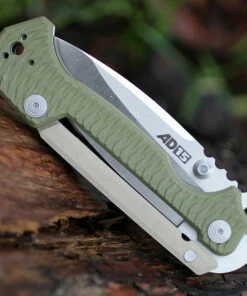 Cheap 👍 COLD STEEL AD-15 58SQ, 3/2"S35VN BLADE, OD GREEN G-10/6061 ALUMINUM BILLET HANDLE ✨ -Automatic Knives shop 58sq.2 29195.1584715922
