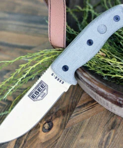 Best deal 🤩 ESEE Knives, 5P-KO-DT, Desert Tan Blade, Plain Edge, Micarta Handle, Knife Only, No Sheathing 💯