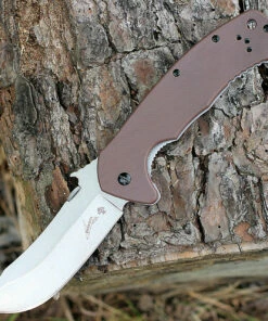 Outlet 🎁 Kershaw Knives Kershaw 6031 CQC-11K, 3.5" 8Cr14MoV Plain Blade, Brown G-10/SS Handles 🤩