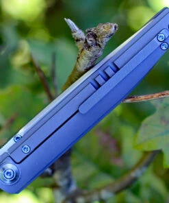 Buy 🤩 We Knife Co. We Knife Model 618 Blue Titanium (4" Bohler M390 Satin) 618F 🔔 -Automatic Knives shop 618f.4 12769.1642261438