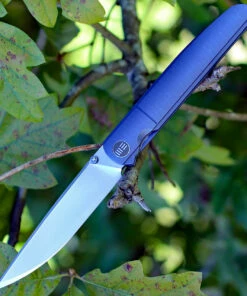 Buy 🤩 We Knife Co. We Knife Model 618 Blue Titanium (4" Bohler M390 Satin) 618F 🔔