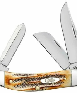 Deals ✨ CASE SOWBELLY 65313, 3.88" CLOSED LENGTH SS BLADE, JIGGED 6.5 BONESTAG HANDLE 🤩