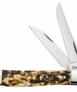 Cheapest 👏 Case Mini Trapper 67911, 2.50" Tru Sharp SS Blade, Bone Handle ⭐