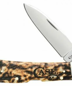 Promo 🌟 Case Tribal Lock 67912, Tru Sharp SS Blade, Natural Bone Toasted Color Wash Handle ✔️