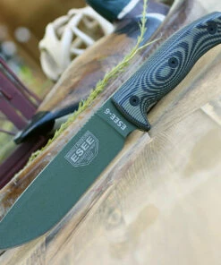 Best Sale 🛒 ESEE Knives ESEE-6 6POD-003, 5.75" 1095 Carbon Steel OD Green Plain Blade, OD Green/Black 3D Handle, Black Molded Sheath 🎉