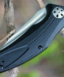 Cheapest 🛒 Kershaw Knives Kershaw 7007 Natrix, 3.25" 8Cr13MoV Plain Blade, Black G-10 Handles 🛒 -Automatic Knives shop 7007.3 18251.1566585905