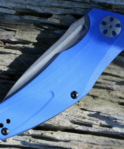 Cheap ⌛ Kershaw Knives Kershaw 7007BLU Natrix , 3.25" 8Cr13MoV Plain Blade, Blue G-10 Handles 👏 -Automatic Knives shop 7007blu.2 66640.1566585939