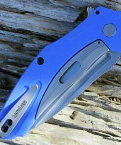 Cheap ⌛ Kershaw Knives Kershaw 7007BLU Natrix , 3.25" 8Cr13MoV Plain Blade, Blue G-10 Handles 👏 -Automatic Knives shop 7007blu.3 78339.1566585939