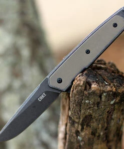 Top 10 🌟 CRKT 7091 Cinco, 2.89" D2 Stonewashed Plain Blade, 2Cr13 SS Handle w/ G10 Inlays 💯