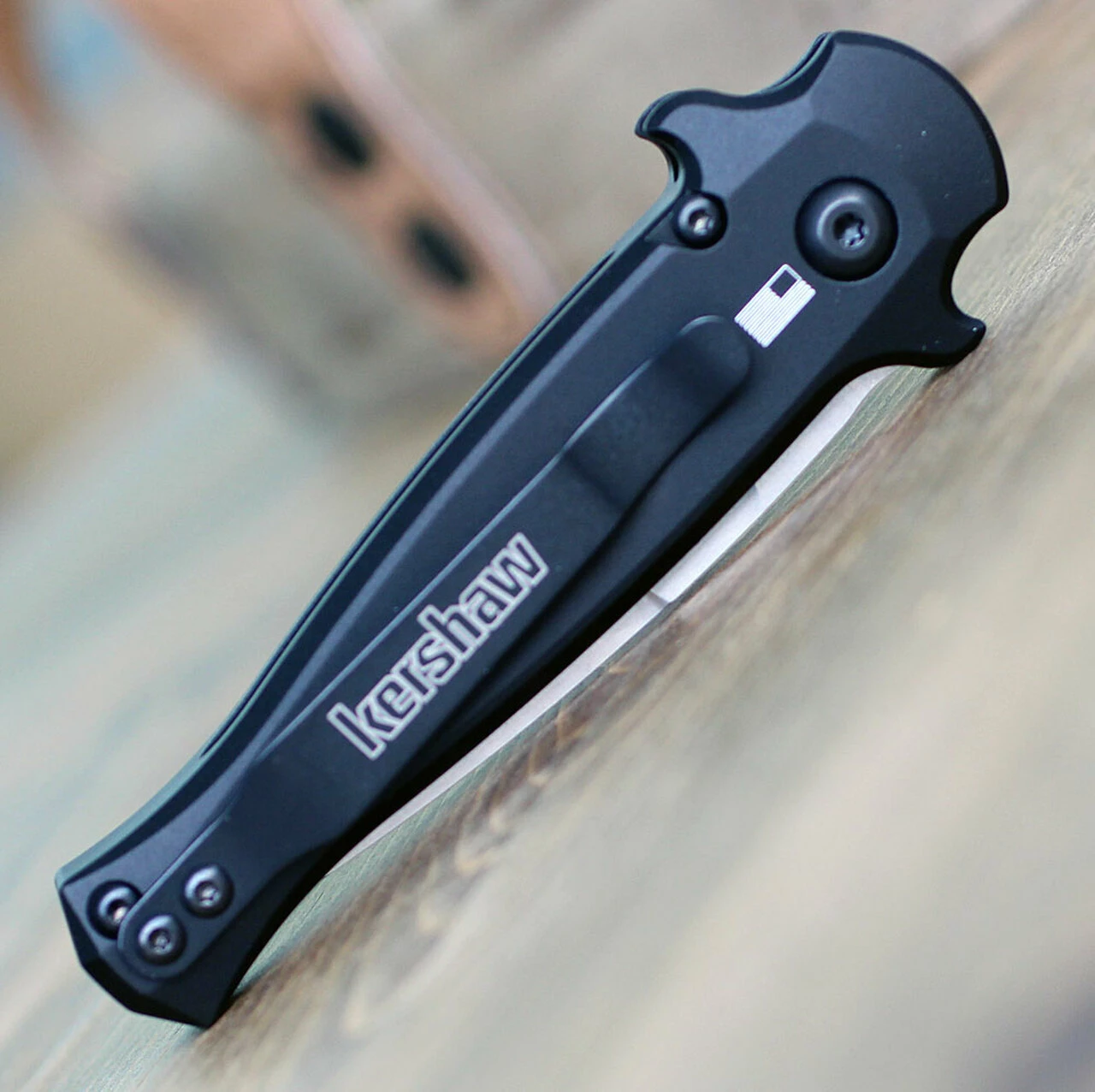 Best Sale ๐งจ Kershaw Knives Kershaw 7125 Launch 12, 2.5 CPM154 Stonewash Blade, Aluminum w/Carbon Fiber Insert Handle ๐ 3 Best Sale ๐งจ Kershaw Knives Kershaw 7125 Launch 12, 2.5 CPM154 Stonewash Blade, Aluminum w/Carbon Fiber Insert Handle ๐ - Image 3