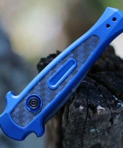 Best Pirce 😀 Kershaw Knives Kershaw 7130 Launch 12CA Mini Stiletto, 1.9 " CPM154 Black Plain Blade, Blue Aluminum w/ Carbon Fiber Insert Handle ✨ 6 Best Pirce 😀 Kershaw Knives Kershaw 7130 Launch 12CA Mini Stiletto, 1.9 " CPM154 Black Plain Blade, Blue Aluminum w/ Carbon Fiber Insert Handle ✨ -Automatic Knives shop 7130BLUBLK.3 91970.1602179902