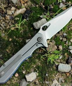 Discount 🔔 We Knife Co. We Knife 715D Ignition, 3.4" VG-10 Plain Blade, Blue G-10 Handle 👍 -Automatic Knives shop 715d 23039.1566585952