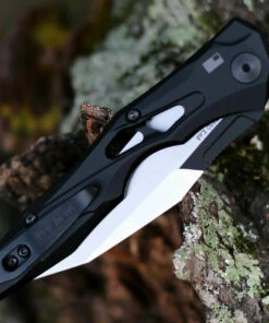 Top 10 🎉 Kershaw Knives Kershaw 7650 Launch 13, 3.5" CPM154 Black DLC/Satin Wharncliffe Blade, Aluminum Handle ✨ -Automatic Knives shop 7650.2 88143.1603376234