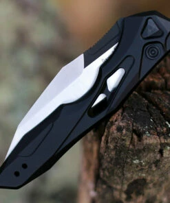 Top 10 🎉 Kershaw Knives Kershaw 7650 Launch 13, 3.5" CPM154 Black DLC/Satin Wharncliffe Blade, Aluminum Handle ✨ -Automatic Knives shop 7650.3 62079.1603377756