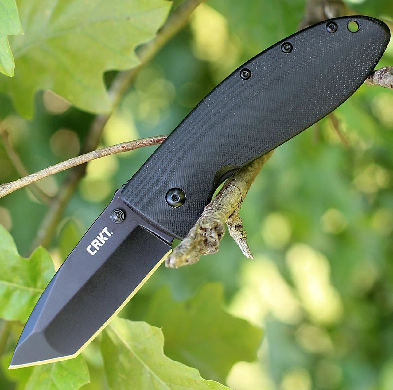 Brand new ✔️ CRKT 7740 Gungho, 2.75" 8Cr13MoV Plain Blade, Black G-10 Handle 😀 1 Brand new ✔️ CRKT 7740 Gungho, 2.75" 8Cr13MoV Plain Blade, Black G-10 Handle 😀