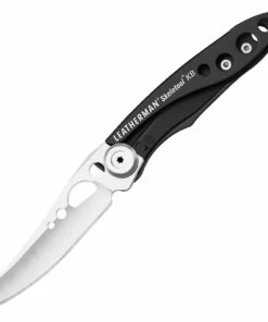 Deals 😀 Leatherman Skeletool KB Folding Knife - Blk Alum. (2.6" 420HC Satin) 832385 ⭐