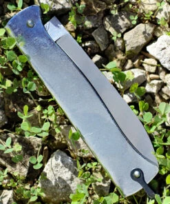 Hot Sale 💯 Douk-Douk Folder - Squirrel. 3 5/16" carbon steel blade. Silver finish folded steel handles with bail. 🧨 -Automatic Knives shop 840.4 28700.1566585809