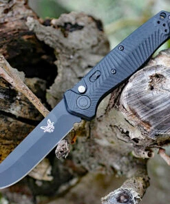 Buy ✨ Benchmade Knives Benchmade 8551BK Mediator, 3.30" CPM-S90V Tanto Black Plain Blade, Black G-10 Handle 🌟