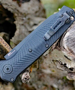 Buy ✨ Benchmade Knives Benchmade 8551BK Mediator, 3.30" CPM-S90V Tanto Black Plain Blade, Black G-10 Handle 🌟 -Automatic Knives shop 8551BK 18869.1580401525