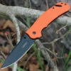 Best reviews of 🔔 Kershaw Knives Kershaw 8650 Barricade, 3.5" 8Cr13MoV SS Plain Blade, Orange GFN Handle 👍