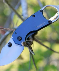 Buy 👏 Kershaw Knives Kershaw 8710 Antic, 1.75" 8Cr13MoV Plain Blade, Blue Aluminum Handle 💯