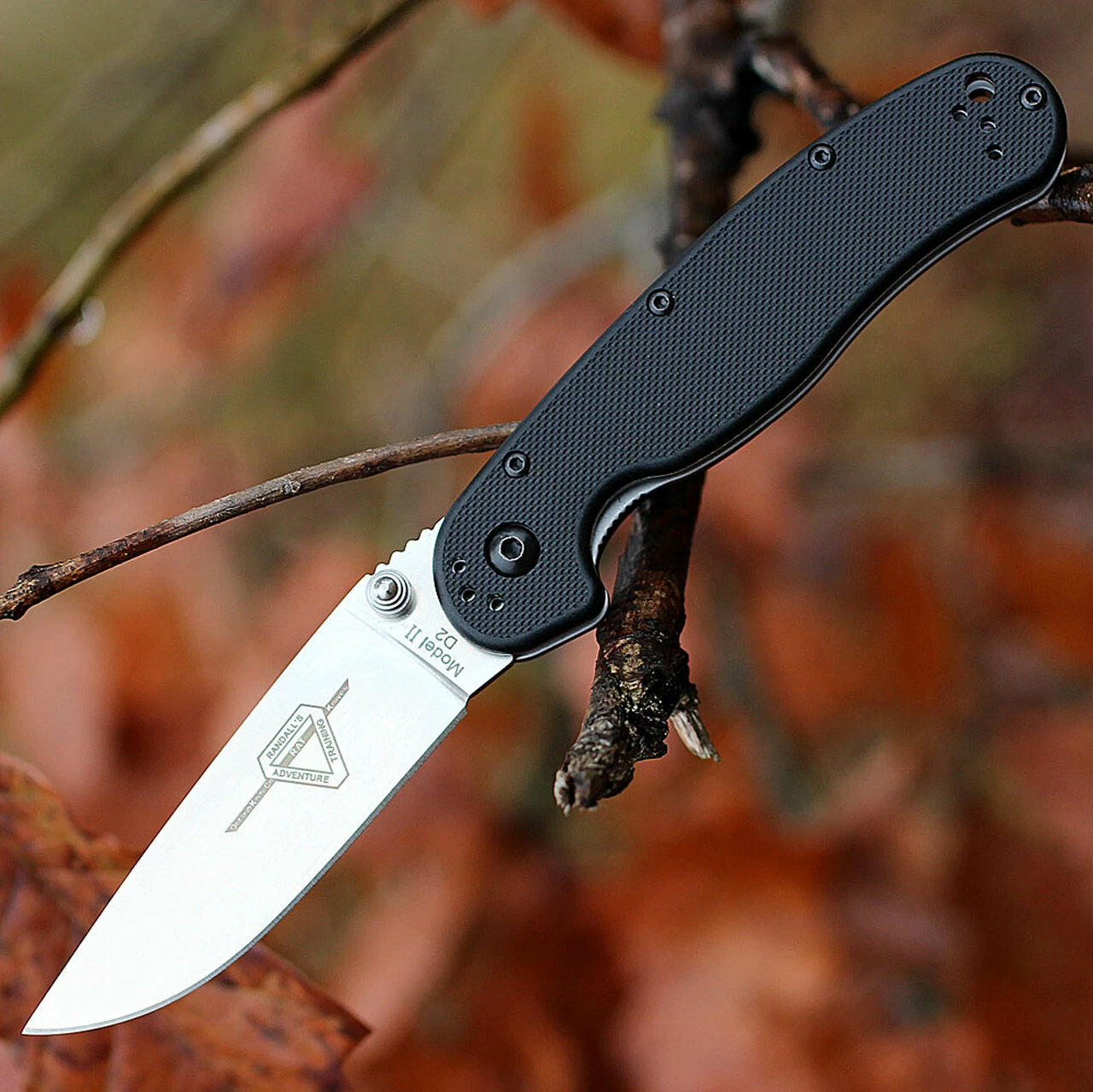 Deals ✔️ Ontario 8828 Rat II Folder, 3" D2 Plain Blade, Black Nylon Handle ✔️ 1 Deals ✔️ Ontario 8828 Rat II Folder, 3" D2 Plain Blade, Black Nylon Handle ✔️