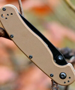 Cheap 🎁 Ontario 8830CB Rat II Folder, 3" D2 Plain Black Blade, Coyote Brown Nylon Handle 🎉 -Automatic Knives shop 8830cb.2 33972.1566585883