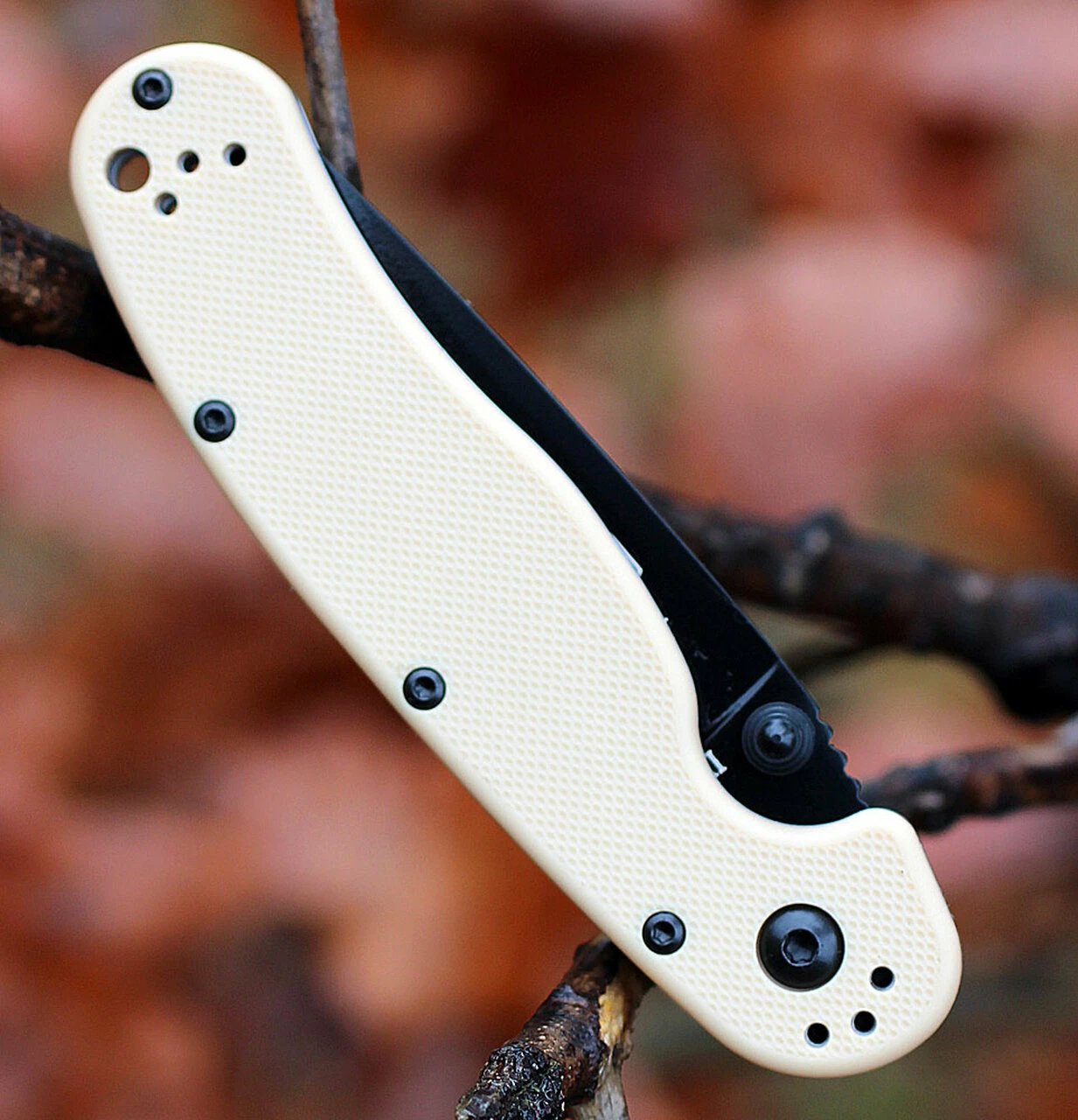 Wholesale ๐ Ontario 8830DT Rat II Folder, 3" D2 Plain Black Blade, Desert Tan Nylon Handle ๐งจ 3 Wholesale ๐ Ontario 8830DT Rat II Folder, 3" D2 Plain Black Blade, Desert Tan Nylon Handle ๐งจ - Image 3