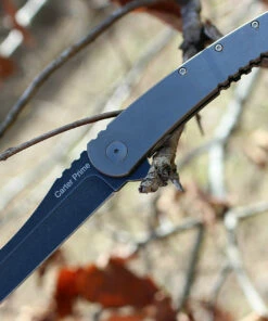 Flash Sale 👏 Ontario 8875 Carter Prime, 3.4" D2 Plain Blade, Titanium Handle 💯