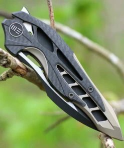 Coupon 💯 We Knife Co. WE Knife 906CFB Arrakis, 3.45" M390 Black Stonewashed Wharnliffe Blade, Carbon Fiber Inlay & Titanium Handle 🎉 6 Coupon 💯 We Knife Co. WE Knife 906CFB Arrakis, 3.45" M390 Black Stonewashed Wharnliffe Blade, Carbon Fiber Inlay & Titanium Handle 🎉 -Automatic Knives shop 906cfb.3 79875.1566586270