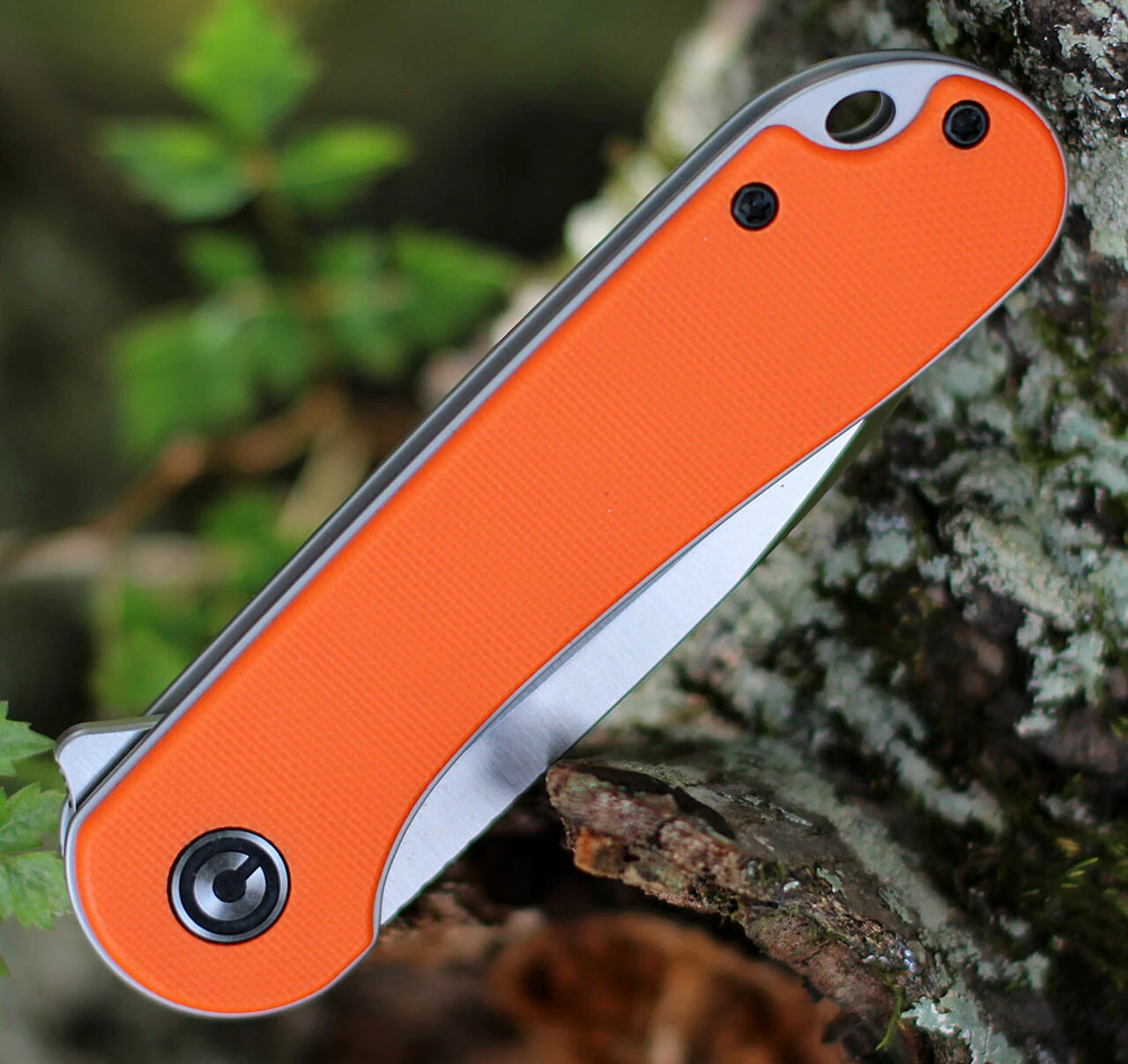 Outlet 🤩 CIVIVI Knives CIVIVI Elementum C907R, 2.96" D2 Satin Drop Point Blade, Orange G-10 Handles 🎉 3 Outlet 🤩 CIVIVI Knives CIVIVI Elementum C907R, 2.96" D2 Satin Drop Point Blade, Orange G-10 Handles 🎉 - Image 3
