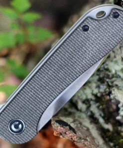 Brand new 😀 CIVIVI Knives CIVIVI Elementum C907T, 2.96" D2 Satin Drop Point Blade, Dark Green Micarta Handles 🤩 -Automatic Knives shop 907T.2 07439.1622128880