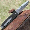Top 10 ⭐ Ontario 9100 Dozier Arrow, 3.15 in D2 Stonewash Plain Blade, Black G-10 Handles 🧨
