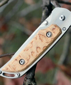 Flash Sale 👍 Marttiini Knives Marttiini 915111 Taittoveitsi MFK, 3.25" Stainless Plain Blade, Curly Birch Handle 🧨 -Automatic Knives shop 915111.3 13072.1566585998