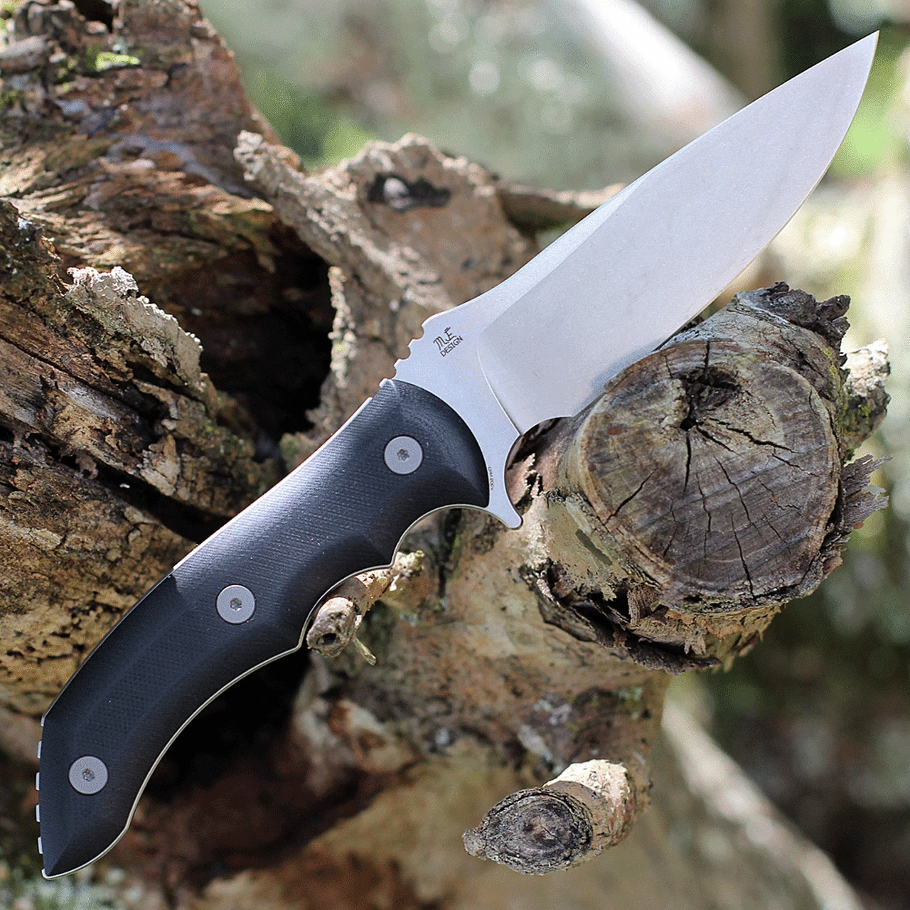 Promo ⭐ WE Knife Co. Stonefish 919C, 4.46" CPM-20CV Stonewashed Drop Point Blade, Black G-10 Handles ✨ 2 Promo ⭐ WE Knife Co. Stonefish 919C, 4.46" CPM-20CV Stonewashed Drop Point Blade, Black G-10 Handles ✨ - Image 2
