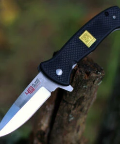 Best Sale 🎁 Al Mar 40th Anniversary Collection AMK9202, 3.6" D2 Steel Plain Blade, FRN Handle ⭐