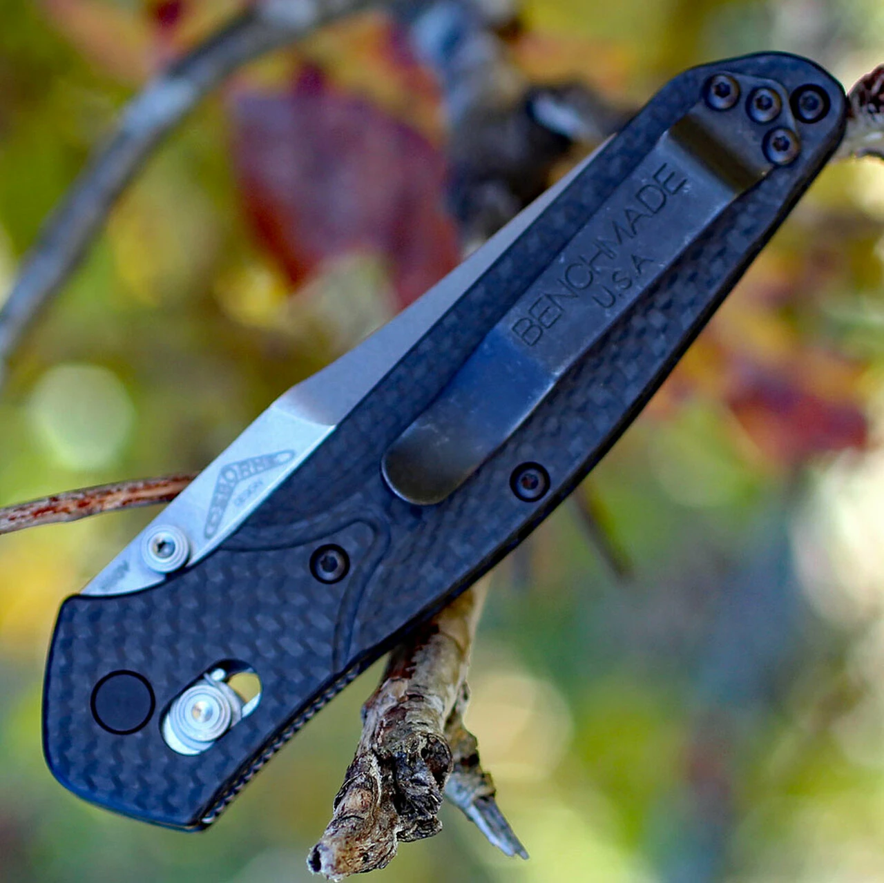 Outlet 🔥 Benchmade Knives Benchmade Osborne 940-1 Axis Lock Osborne, 3.4 in CPM-S90V Blade, Carbon Fiber, Plain Edge 🔔 4 Outlet 🔥 Benchmade Knives Benchmade Osborne 940-1 Axis Lock Osborne, 3.4 in CPM-S90V Blade, Carbon Fiber, Plain Edge 🔔 - Image 4