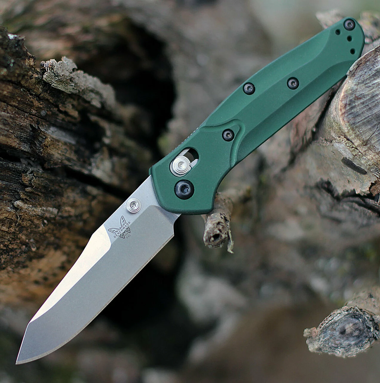 Wholesale ✔️ Benchmade Knives Benchmade 945 Mini Osborne, 2.92" CPM-S30V Satin Plain Blade, Green Aluminum Handle ⭐ 1 Wholesale ✔️ Benchmade Knives Benchmade 945 Mini Osborne, 2.92" CPM-S30V Satin Plain Blade, Green Aluminum Handle ⭐