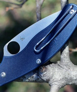Best deal ✔️ Spyderco Knives Spyderco C94PDBL UK PenKnife, 2.95" CPM S110V Plain Blade, Dark Blue FRN Handle ✨ -Automatic Knives shop 94pdbl.2 97365.1566585868
