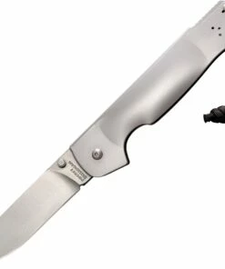 Cheapest 🎁 Cold Steel Pocket Bushman 95FB, 4.5" 4116 SS Satin Plain Blade, 420HC Stainless Handle 🧨