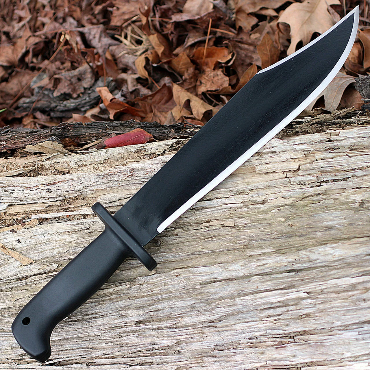 Discount ✔️ Cold Steel 97SMBWZ Black Bear Bowie Machete, 12" 1055 Plain Blade, Black Polypropylene Handle 👏 3 Discount ✔️ Cold Steel 97SMBWZ Black Bear Bowie Machete, 12" 1055 Plain Blade, Black Polypropylene Handle 👏 - Image 3
