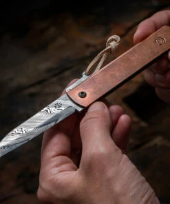 Best Pirce 👍 Andersson & Copra Urban Husky - Copper (2.8" Damasteel Dam) ACDAMC ❤️