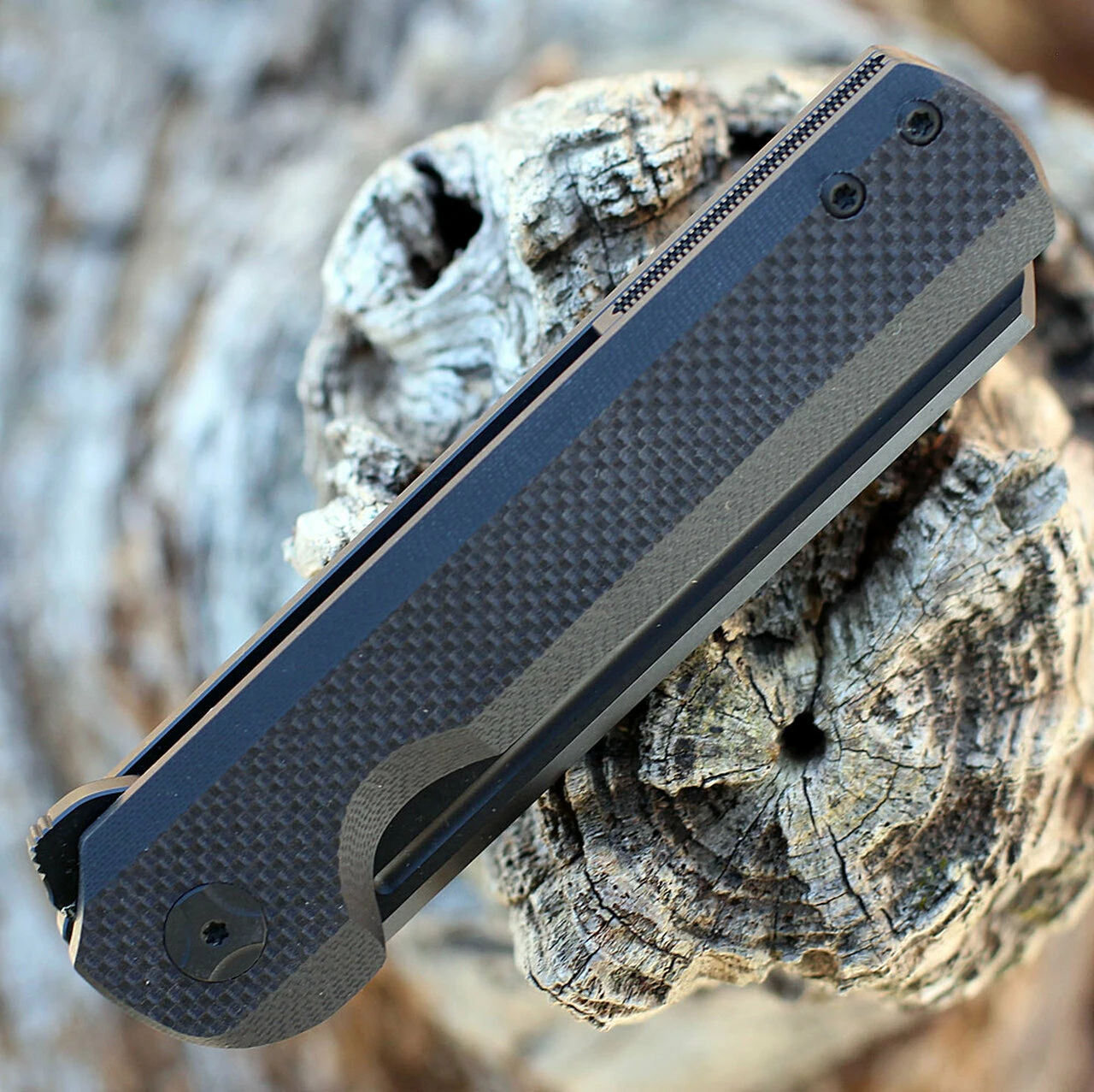 Promo 🛒 Arcform Darcform Slimfoot Folding - Blk Ti / Blk G10 (3.5" M390 Blk) ✨ 3 Promo 🛒 Arcform Darcform Slimfoot Folding - Blk Ti / Blk G10 (3.5" M390 Blk) ✨ - Image 3