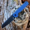 Wholesale ⌛ Arcform Darcform Slimfoot Folding - Blk Ti / Blue G10 (3.5" M390 Blk) 😀