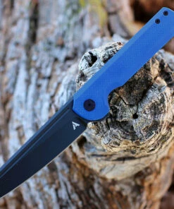 Wholesale ⌛ Arcform Darcform Slimfoot Folding - Blk Ti / Blue G10 (3.5" M390 Blk) 😀